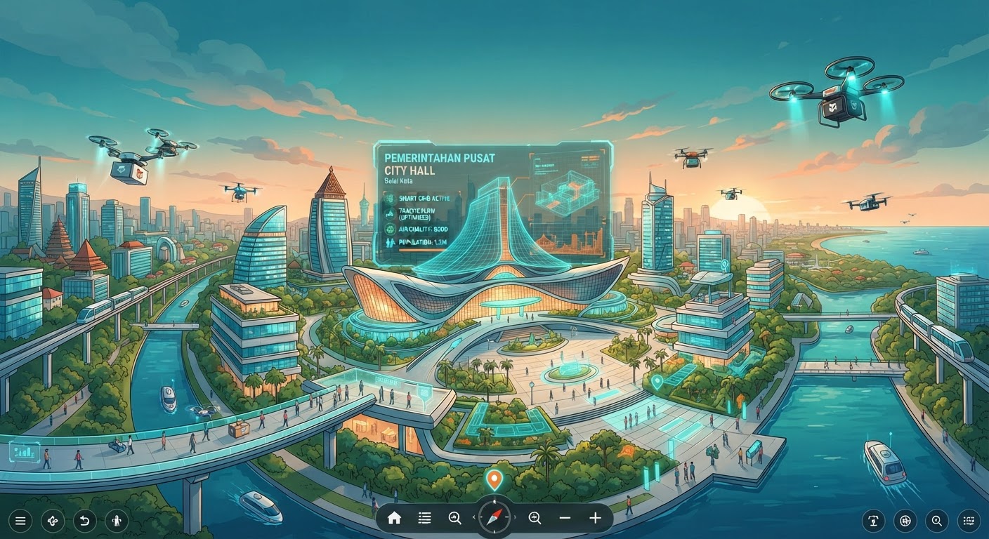Virtual Tour Pemerintah Daerah untuk Smart City 2026